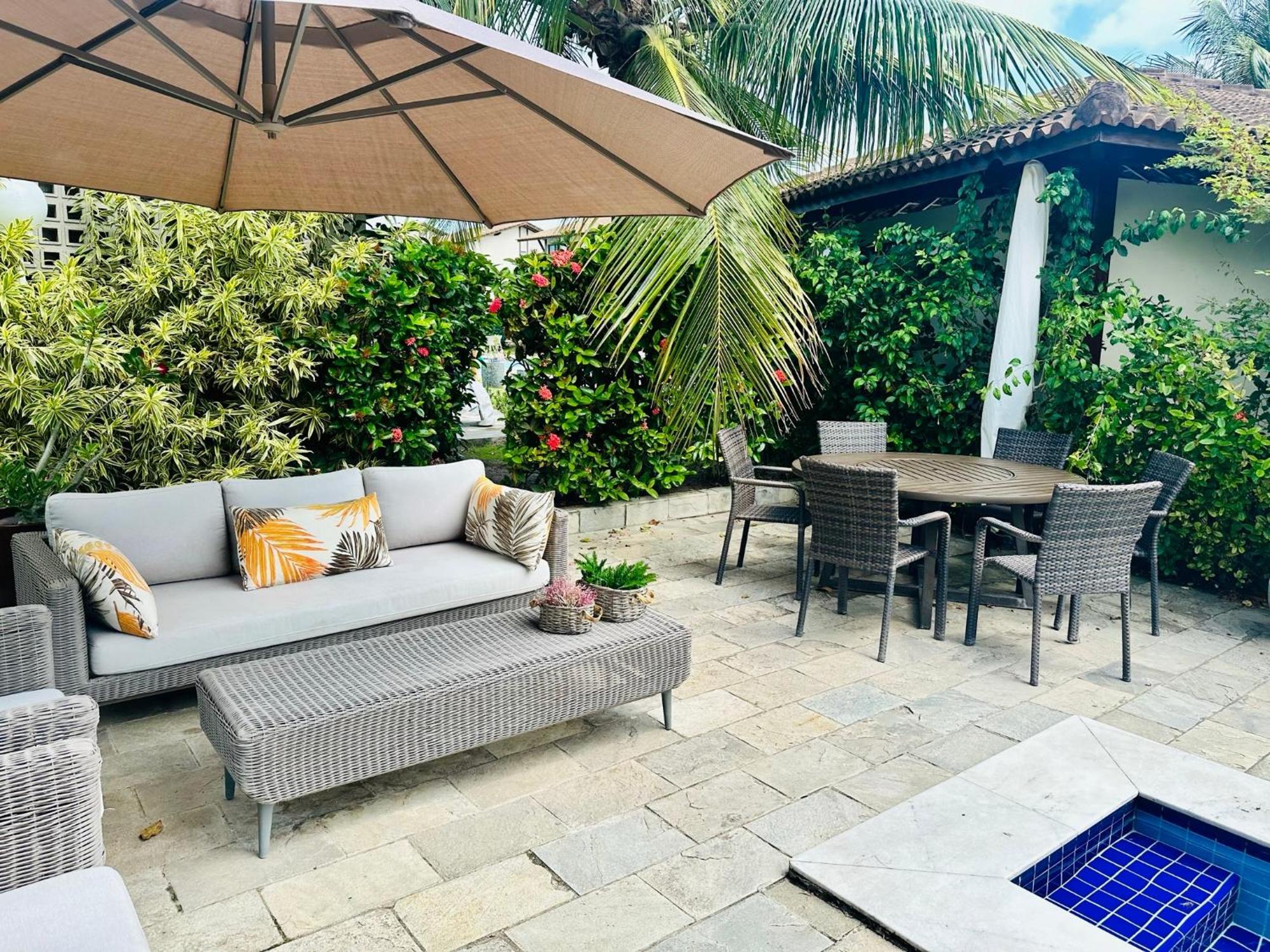 Villa Bangalo Boutique Com Piscina Privativa Pôrto das Galinhas Exterior foto